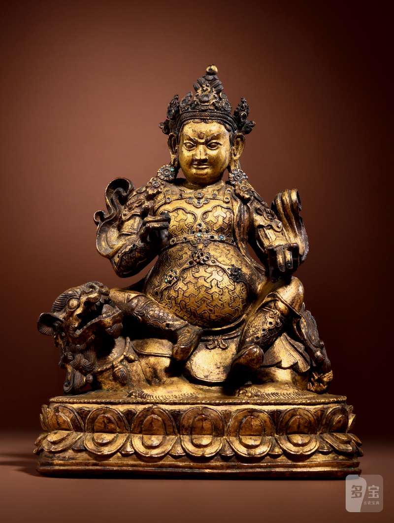 14世纪 财宝天王像